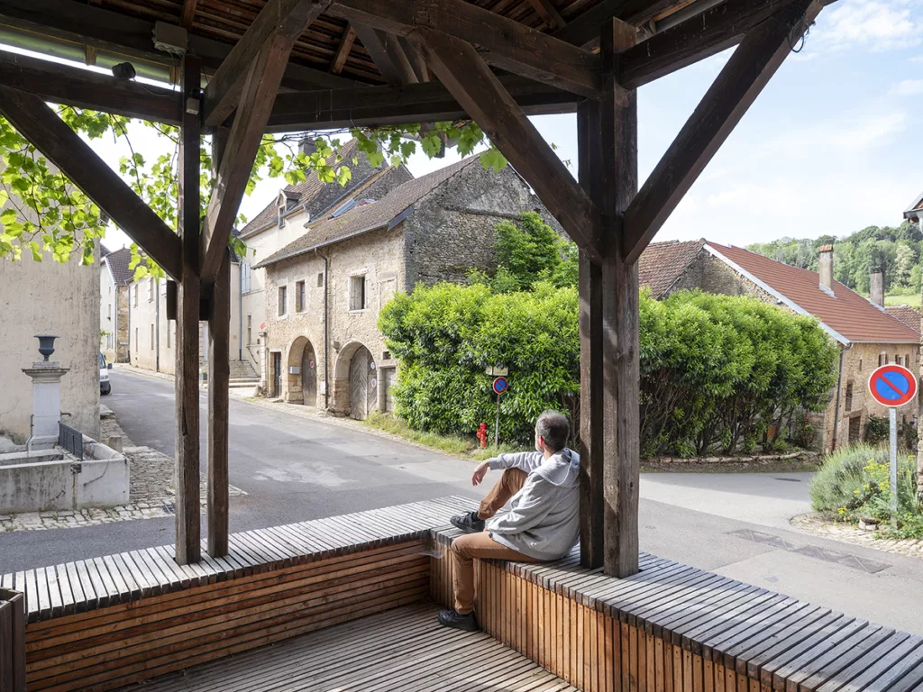 Réaménagement des espaces publics • Chariez, Haute-Saône